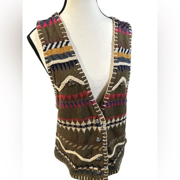 Hunt Club Vintage 1990 Knit Vest - Picture 2 of 6